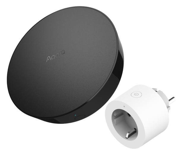 Aqara Zestaw HUB M2 + Gniazdko - 1256739 - zdjęcie
